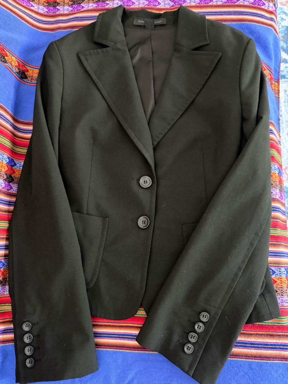EXPRESS Design Studio Black Blazer - Size Small